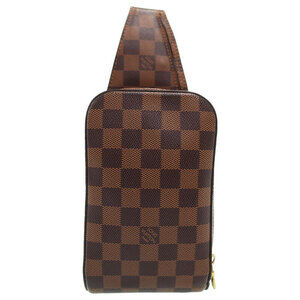 Louis Vuitton Damier Ebene Geronimos Body Crossbody Bag Brown